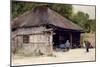 Tea-House in the Village of Hakone, c.1889-Sir Alfred East-Mounted Giclee Print