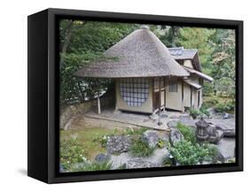 Tea House, Kodai-Ji Temple, Kyoto, Japan-Rob Tilley-Framed Stretched Canvas