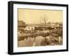 Tea House of Yu Garden in Shanghai (China)-Felice Beato-Framed Photographic Print