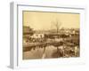 Tea House of Yu Garden in Shanghai (China)-Felice Beato-Framed Photographic Print