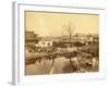 Tea House of Yu Garden in Shanghai (China)-Felice Beato-Framed Photographic Print