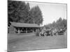 Tea House on the Road to Mount Rainier, 1915-null-Mounted Giclee Print