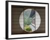 Tea House Window, Sesshuji Temple, Kyoto, Japan-Rob Tilley-Framed Photographic Print