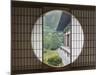 Tea House Window, Sesshuji Temple, Kyoto, Japan-Rob Tilley-Mounted Photographic Print