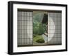 Tea House Window, Sesshuji Temple, Kyoto, Japan-Rob Tilley-Framed Premium Photographic Print