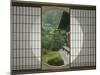 Tea House Window, Sesshuji Temple, Kyoto, Japan-Rob Tilley-Mounted Premium Photographic Print