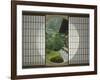 Tea House Window, Sesshuji Temple, Kyoto, Japan-Rob Tilley-Framed Photographic Print