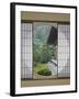 Tea House Window, Sesshuji Temple, Kyoto, Japan-Rob Tilley-Framed Premium Photographic Print