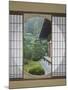 Tea House Window, Sesshuji Temple, Kyoto, Japan-Rob Tilley-Mounted Premium Photographic Print
