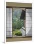 Tea House Window, Sesshuji Temple, Kyoto, Japan-Rob Tilley-Framed Photographic Print