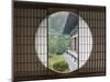 Tea House Window, Sesshuji Temple, Kyoto, Japan-Rob Tilley-Mounted Photographic Print