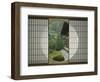 Tea House Window, Sesshuji Temple, Kyoto, Japan-Rob Tilley-Framed Photographic Print