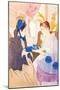 Tea In The Afternoon-Mary Cassatt-Mounted Art Print