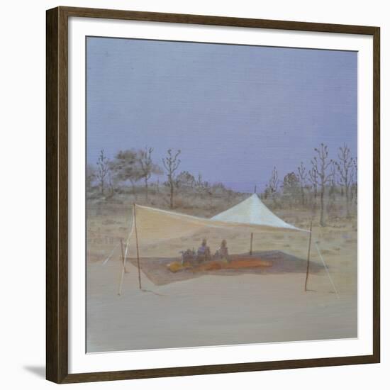 Tea in the Tent-Lincoln Seligman-Framed Giclee Print