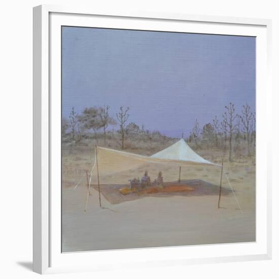 Tea in the Tent-Lincoln Seligman-Framed Giclee Print