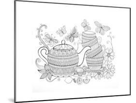 Tea Kettle5-Neeti Goswami-Mounted Art Print