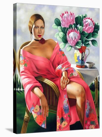 Tea, Late Afternoon, 2005-Catherine Abel-Stretched Canvas