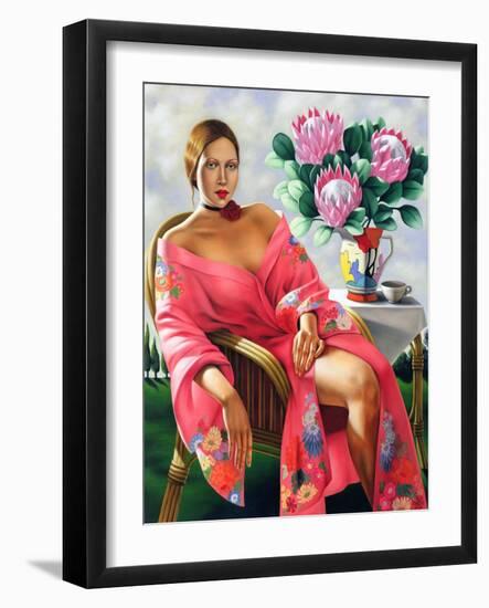Tea, Late Afternoon, 2005-Catherine Abel-Framed Giclee Print