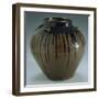 Tea Leaf Vase with Straight Neck-null-Framed Giclee Print