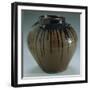 Tea Leaf Vase with Straight Neck-null-Framed Giclee Print