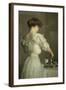 Tea Leaves-William McGregor Paxton-Framed Art Print