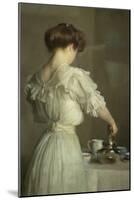 Tea Leaves-William McGregor Paxton-Mounted Art Print