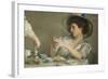 Tea Leaves-William McGregor Paxton-Framed Art Print