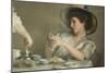 Tea Leaves-William McGregor Paxton-Mounted Art Print