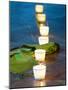 Tea Lights as Table Decoration-Vincent Knapp-Mounted Photographic Print