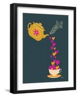 Tea Love-Teresa Woo-Framed Art Print