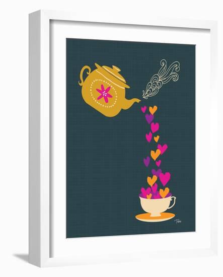 Tea Love-Teresa Woo-Framed Art Print