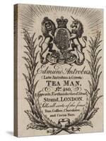 Tea Man, Edmund Antrobus, Trade Card-null-Stretched Canvas