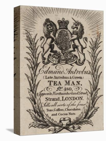 Tea Man, Edmund Antrobus, Trade Card-null-Stretched Canvas