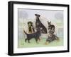 Tea on the terrace-Pat Scott-Framed Giclee Print