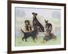 Tea on the terrace-Pat Scott-Framed Giclee Print