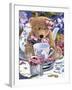 Tea Party Bear 1-Jenny Newland-Framed Giclee Print