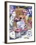 Tea Party Bear 1-Jenny Newland-Framed Giclee Print