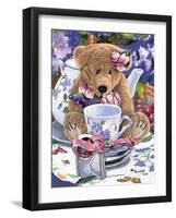 Tea Party Bear 1-Jenny Newland-Framed Giclee Print