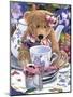 Tea Party Bear 1-Jenny Newland-Mounted Giclee Print