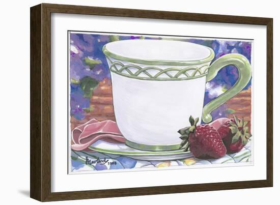 Tea Party Bear 2-Jenny Newland-Framed Giclee Print