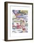 Tea Party Bear 3-Jenny Newland-Framed Giclee Print