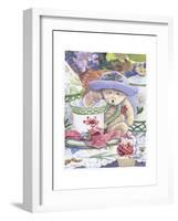 Tea Party Bear 3-Jenny Newland-Framed Giclee Print