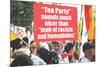 Tea Party Better Than Mob Of Racists Homophobes Funny Poster-Ephemera-Mounted Poster