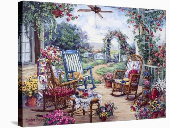 Tea Party-Barbara Mock-Stretched Canvas