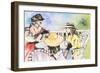 Tea Party-Jane Slivka-Framed Art Print