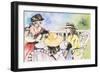 Tea Party-Jane Slivka-Framed Art Print