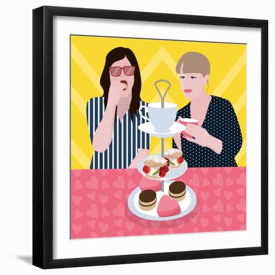 Tea Party-Claire Huntley-Framed Giclee Print