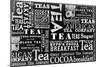 Tea Pattern-null-Mounted Giclee Print