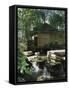 Tea Pavilion, the Museum's Garden Buddhist Pantheon-null-Framed Stretched Canvas