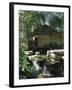 Tea Pavilion, the Museum's Garden Buddhist Pantheon-null-Framed Giclee Print